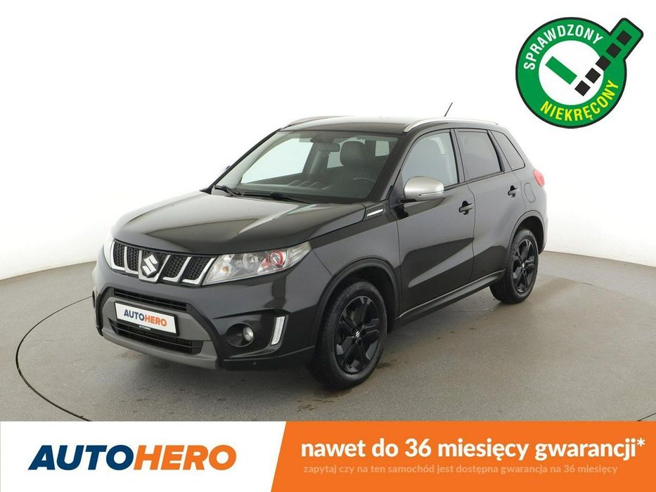 Suzuki Vitara skóra/alcantara navi klima auto grzane fotele kamera i czujniki parkow