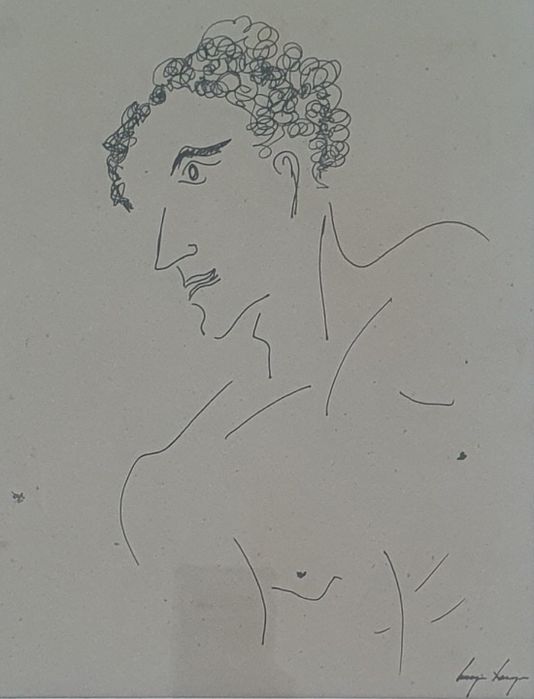 Original de Cruzeiro Seixas, possível auto retrato antigo