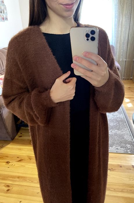 Кардиган коричневий
