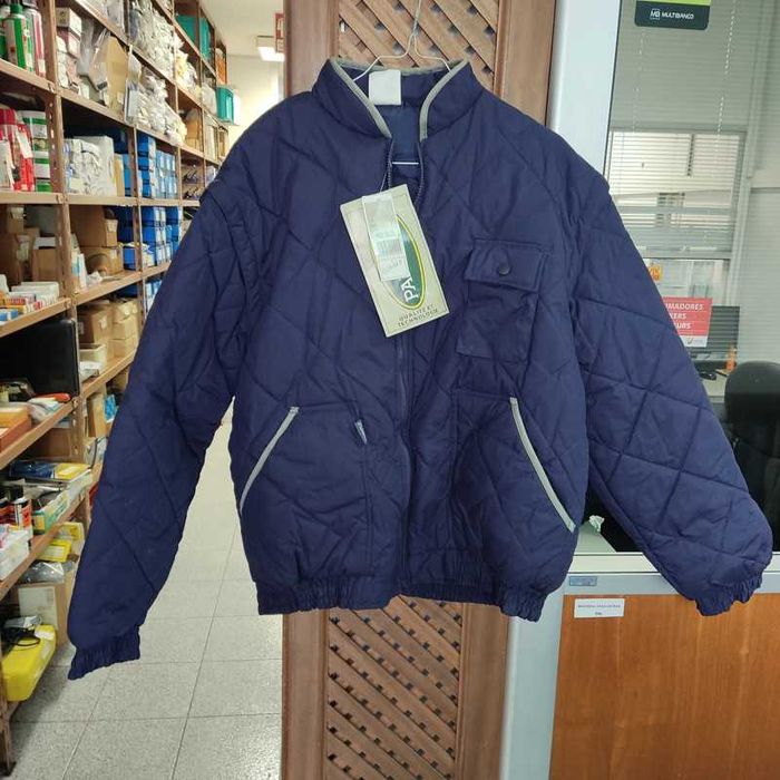 Casaco/colete azul marinho