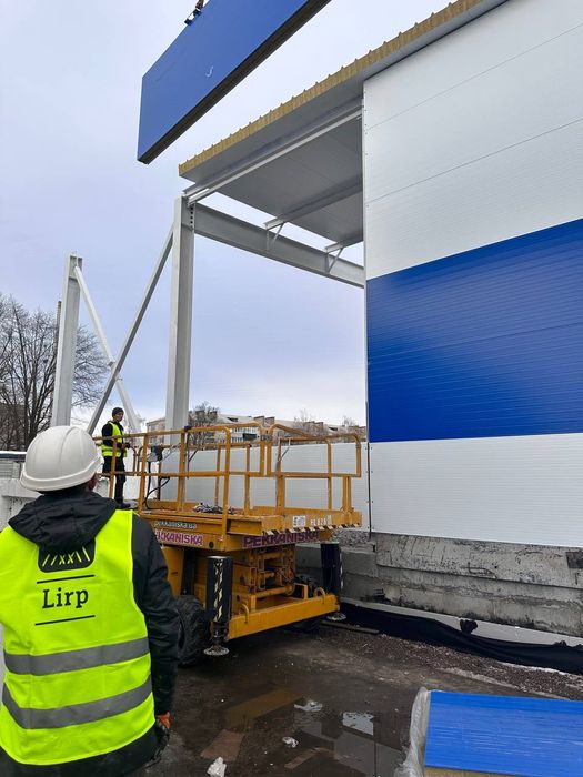 Склад, ангар,офісне приміщення,холодильник із сендвіч-панелей під ключ