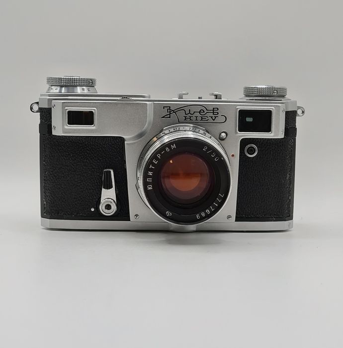 Kiev + Jupiter-8M 50/2 | sprawny | sprawdzony na kliszy | etui | vintage