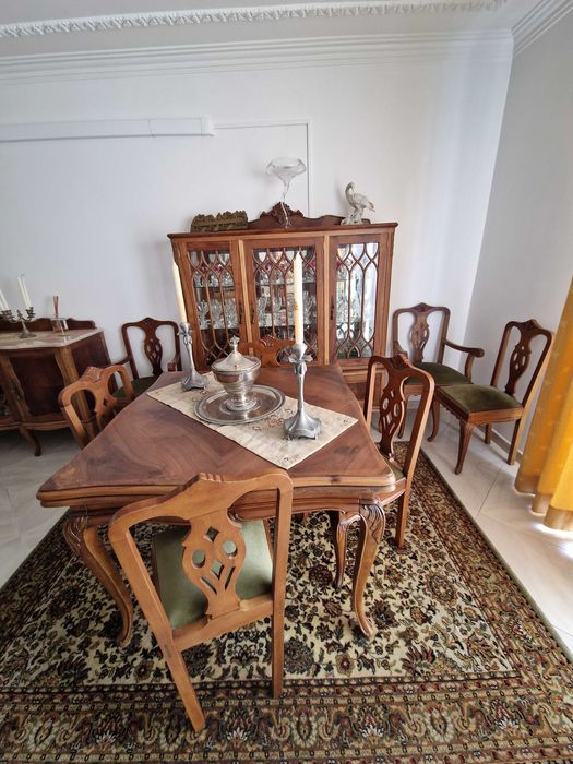 Mobília de Sala de Jantar Queen