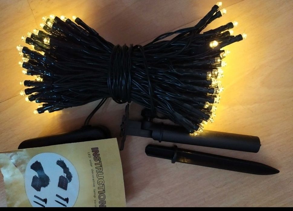 Lampki solarne - nowe