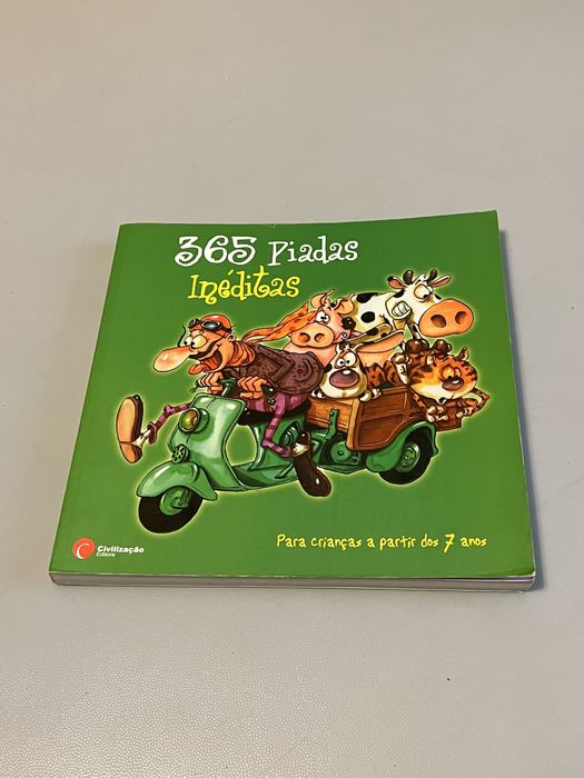 2 livros de 365 piadas