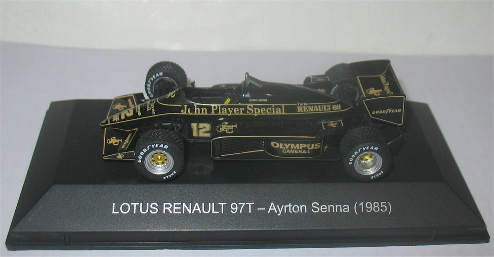 Lotus Renault 97T "John Player Special" - 1985 - Ayrton Senna