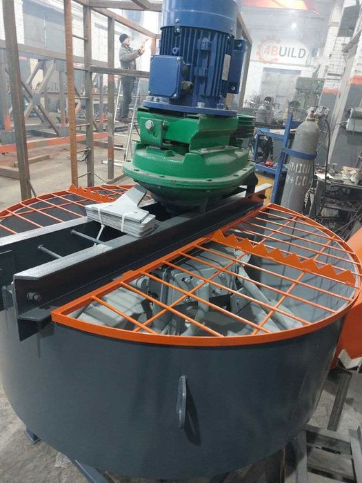 Бетономешалка, Принудительный бетоносмеситель, Растворосмеситель