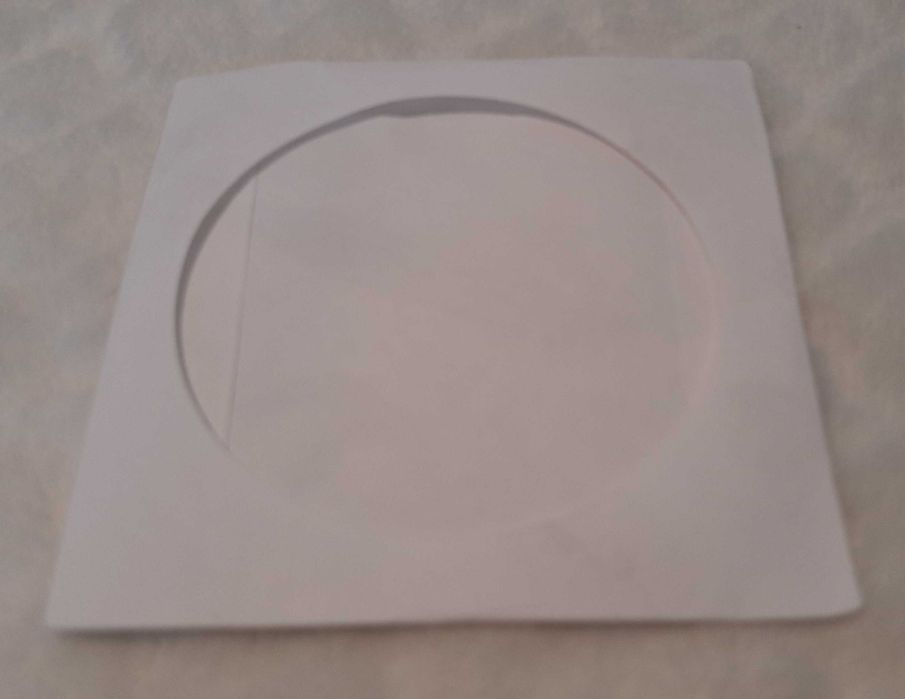 Koperta papierowa z okienkiem na mini CD, DVD, 8,5x8,5cm