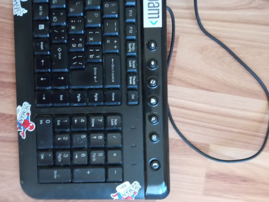 Клавиатура  в рабочем состоянии