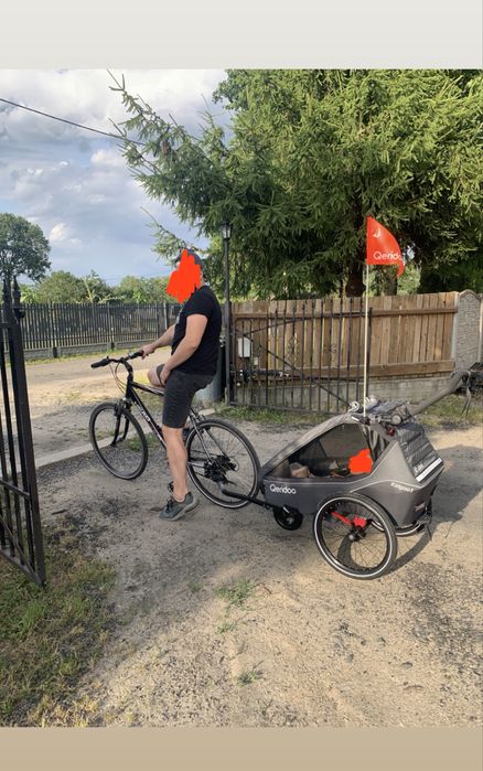 Przyczepka rowerowa Qeridoo Kidgoo 1