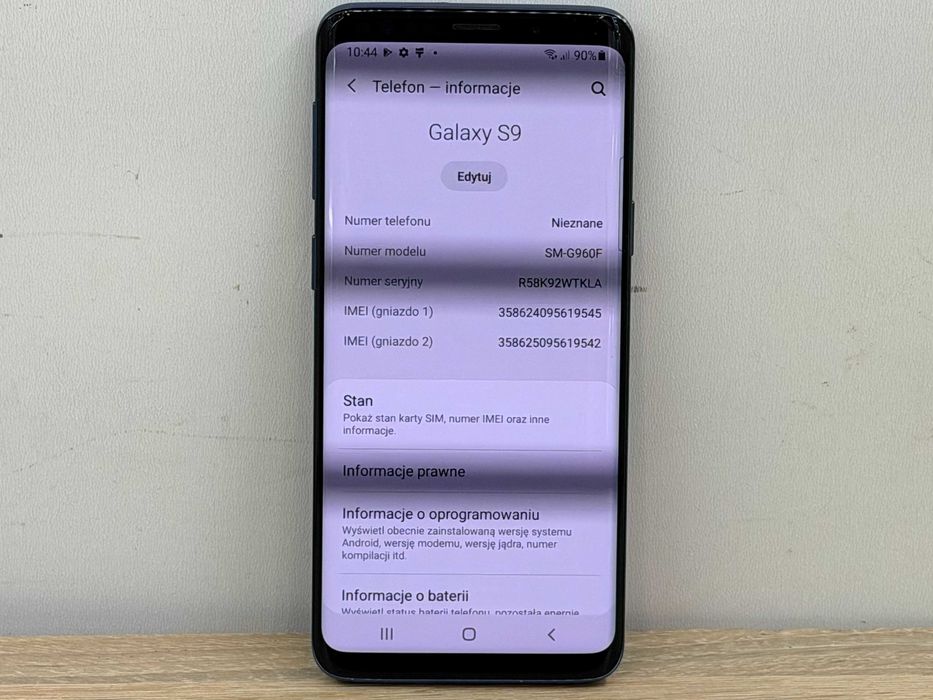 Samsung Galaxy S9 – bardzo dobry stan