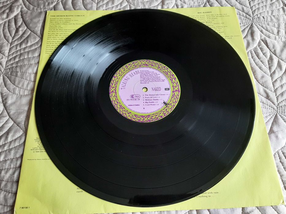 Talking Heads - Naked - Europa - Vinil LP
