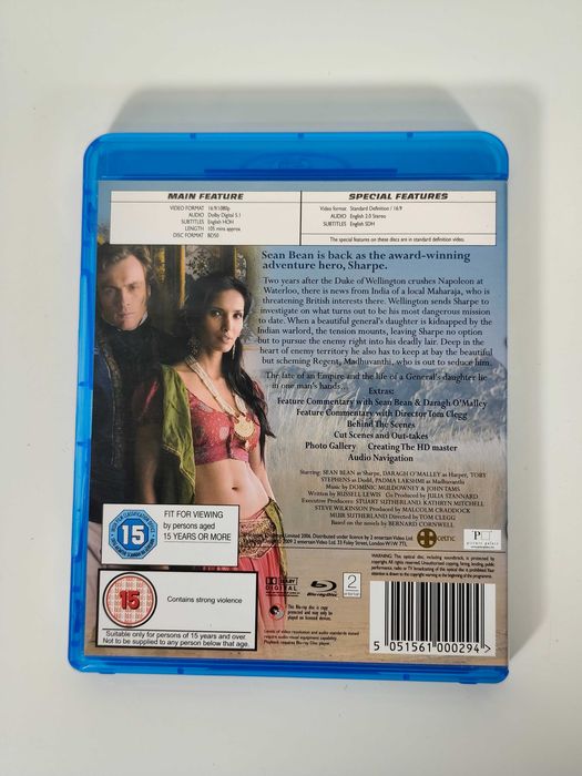 Sharpe's Challenge Blu-ray - Sean Bean
