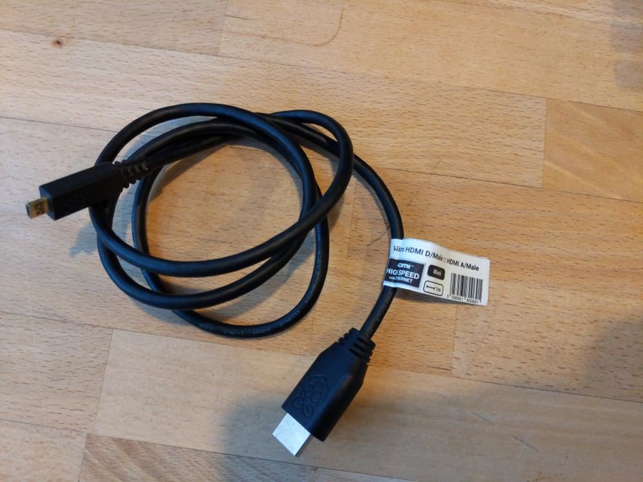 Raspberry Pi 5 8GB + SD 64GB + HDMI + zasilacz 27W + obudowa justPi