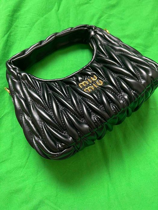 Miu Miu Wander czarna mini torebka mini-bag nowa