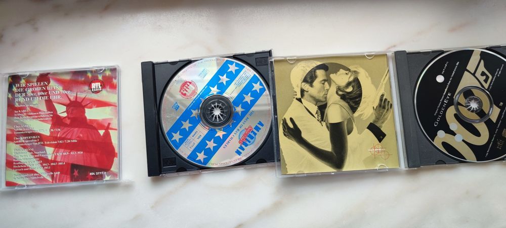 Terminator, Goldeneye, Ray Charles - CDs