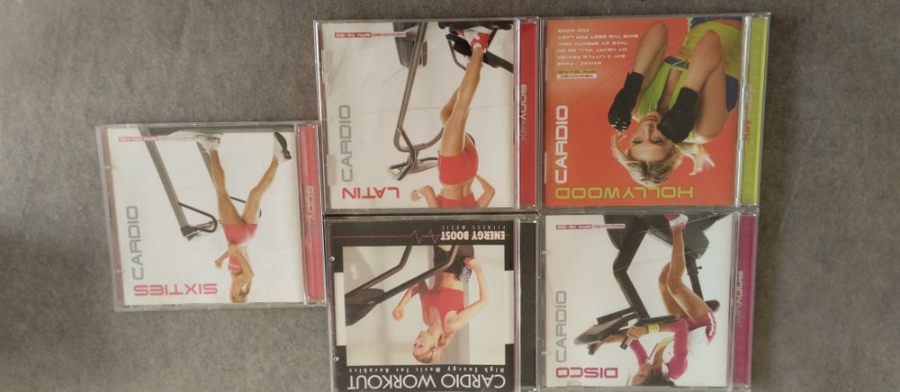 CDs música para cardio