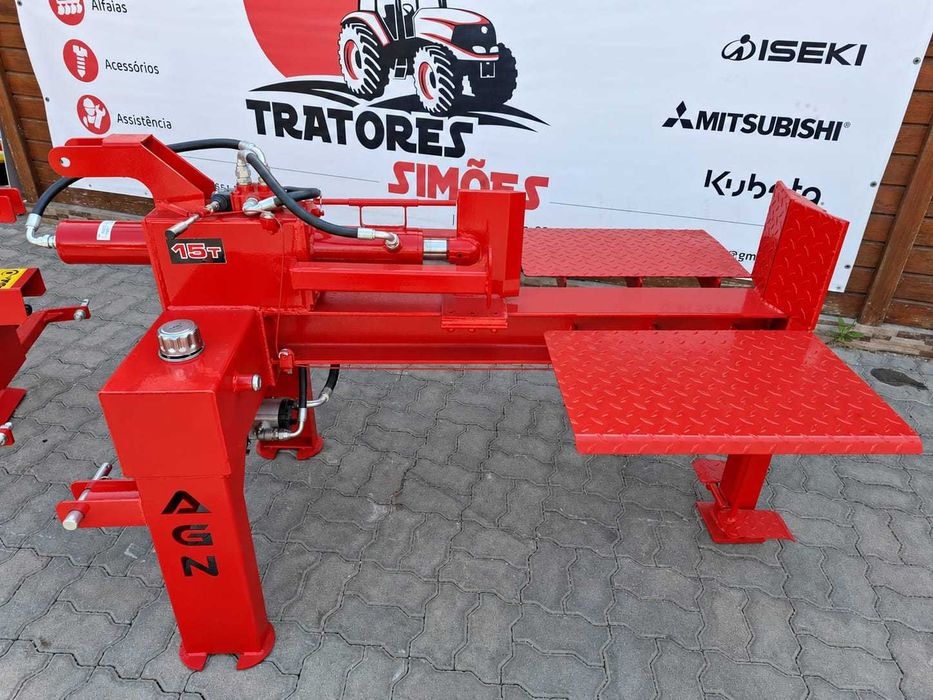 Rachadores de Lenha Hidráulicos Horizontal e Vertical – 15 Toneladas