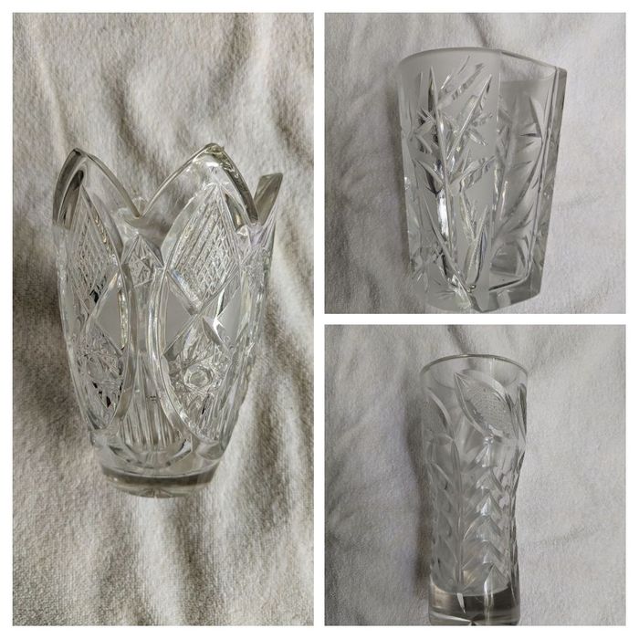 Кришталеві вази в гарному стані