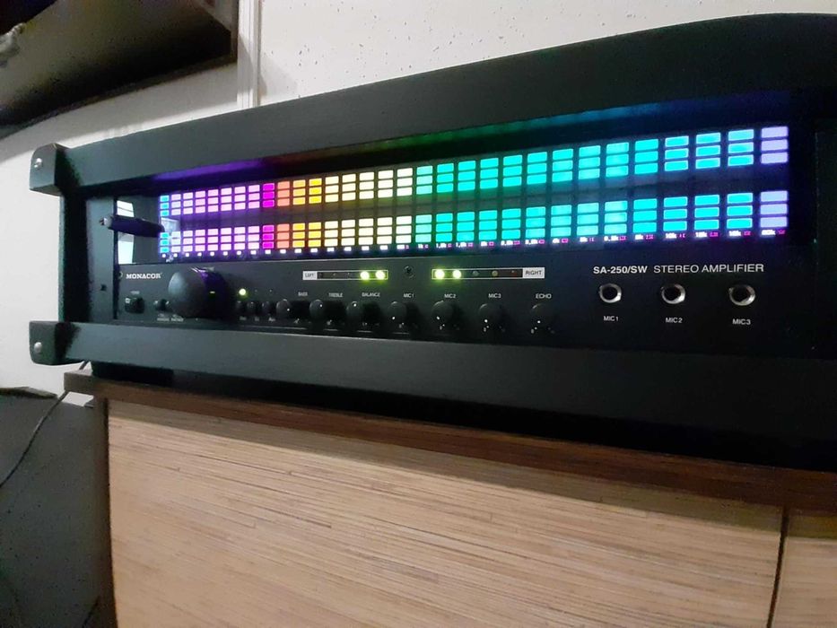 Wzmacniacz z EQ graf