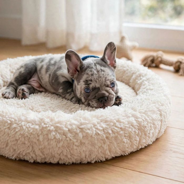 Bulldog francês macho blue/lilac merle