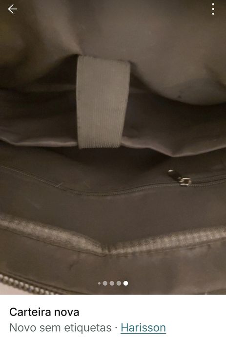 Carteira preta muito pratica