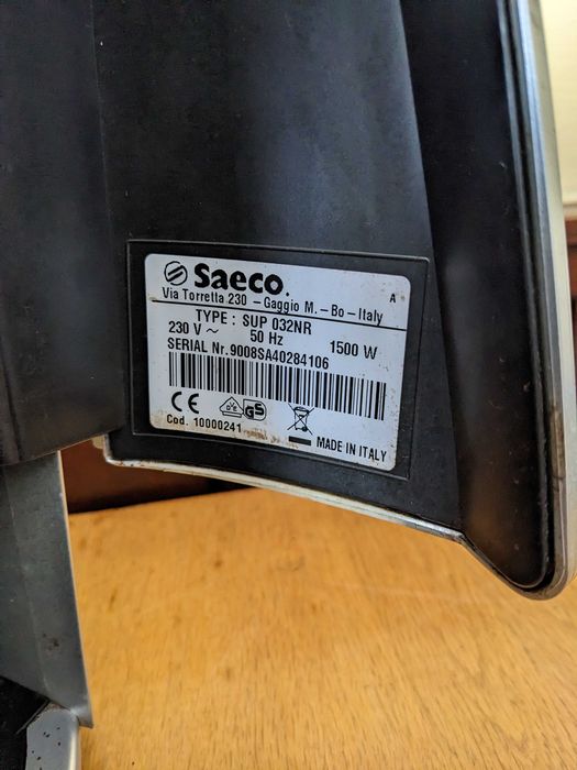 Saeco talea ring дефект/розборка