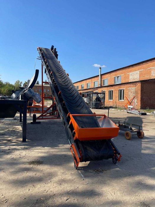 Ленточный конвейер, транспортер, навантажувач, стрічковий конвеєр