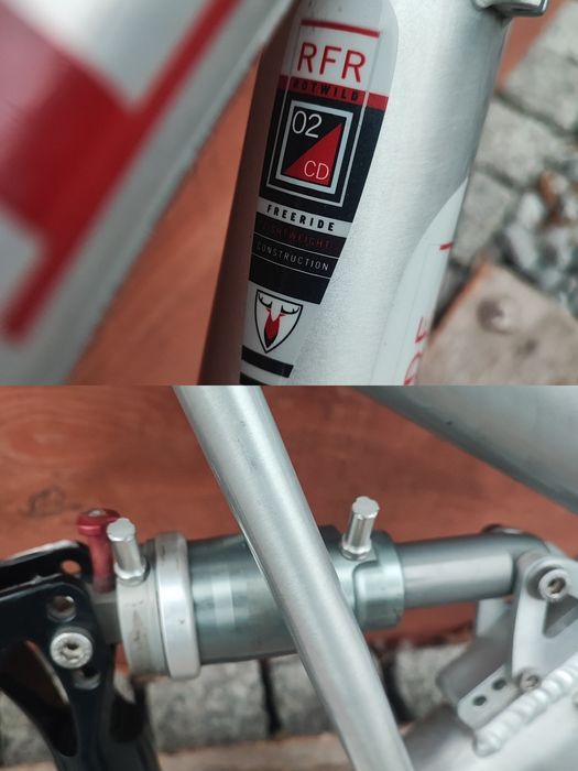 Rama rowerowa full Rotwild Rider 1 alu 26" Rock Shox Sid Retro MTB