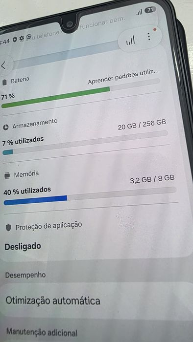 Samsung A17 256GB preto C/Fatura