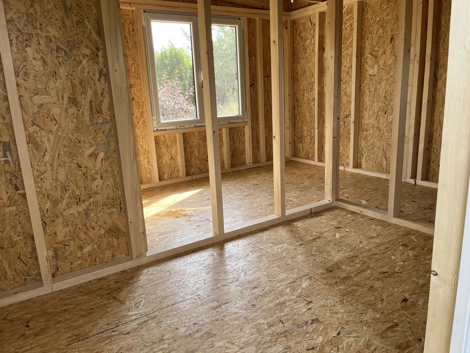 Domek drewniany jak murowany! Domek narzedziowy.