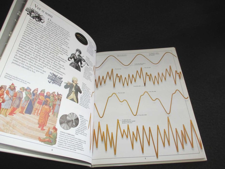 Livro Música Neil Ardley Enciclopédia Visual Verbo