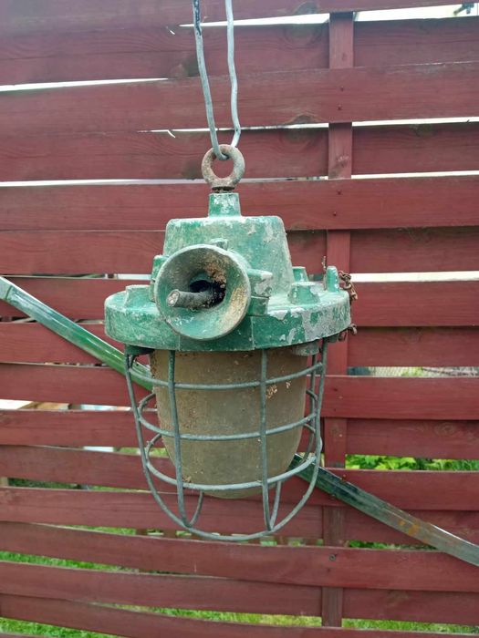 Lampa wisząca retro loft do renowacji