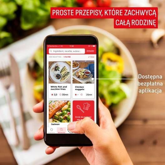 Air fryer Frytkownica beztłuszczowa, Tefal Easy Fry&Grill XXL EY801DF1