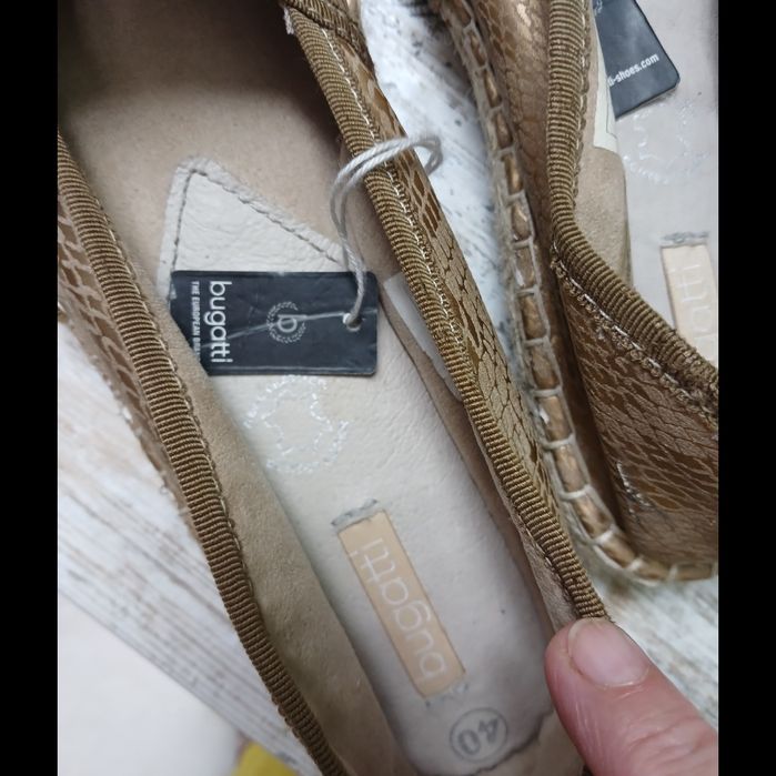 Еспадрильи слипоны Бугатти, р 40