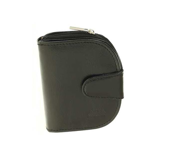 Brązowy portfel damski portmonetka damska skórzana PL Producent skóra