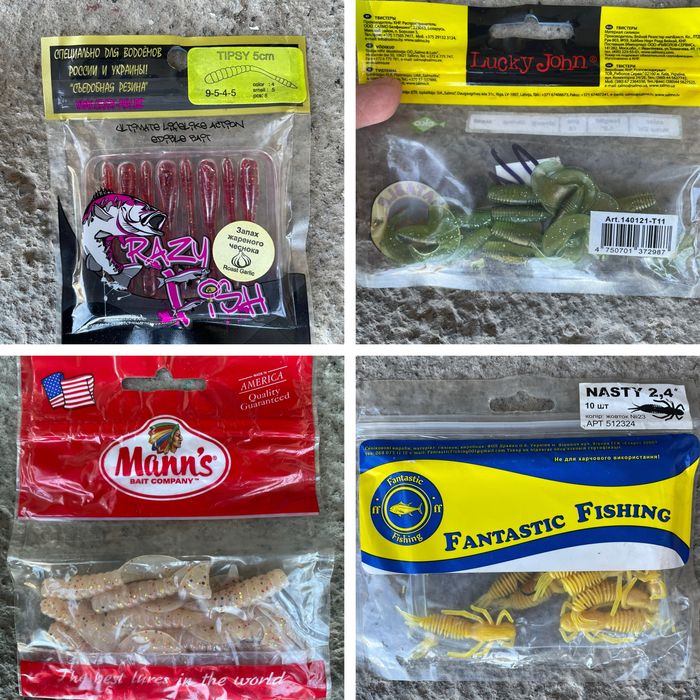 Силиконовые твистера на хищника/рыбалка приманки резина