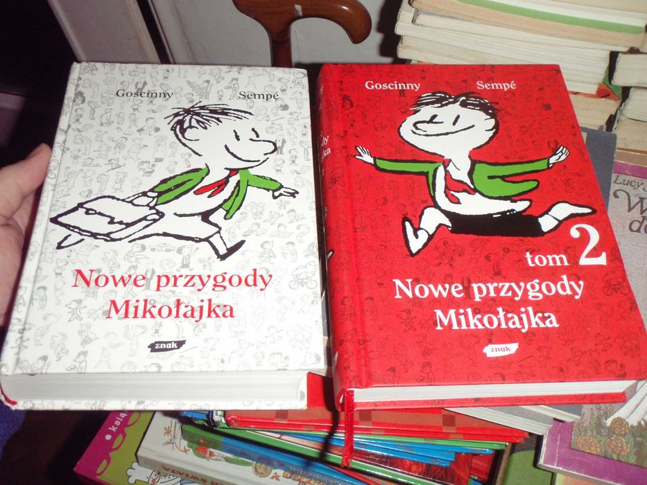 MIKOŁAJEK 3 części Sempe Goscinny + Jaśki + Przepisy Mikołajka