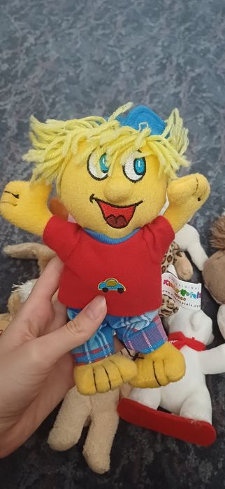 Іграшки м'які nici, собака, ведмедик та інш