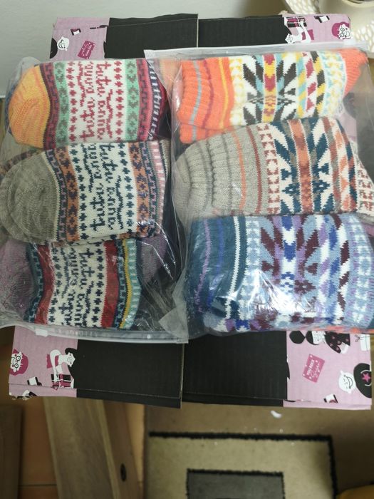 Meias quentes para o inverno 10 pares