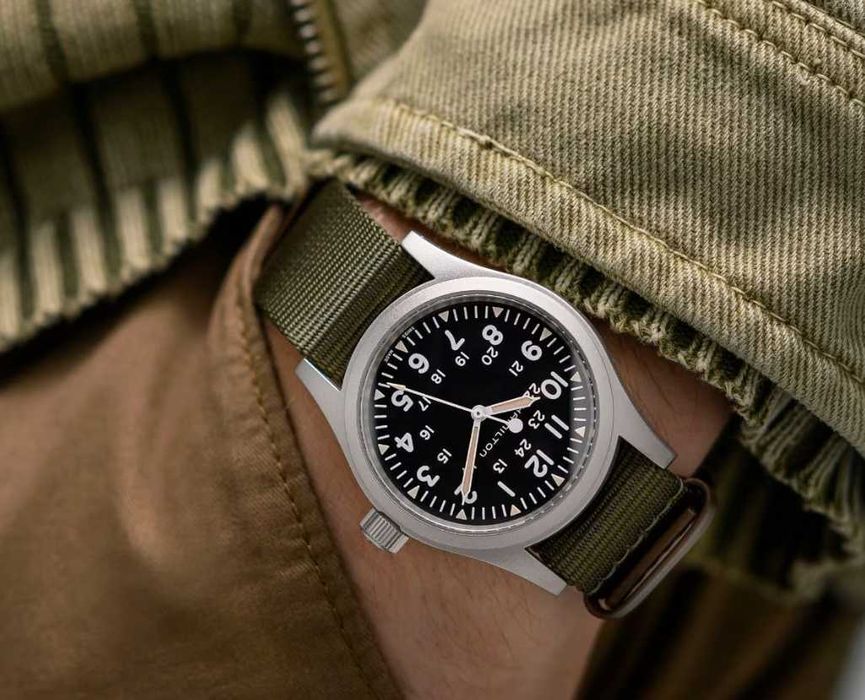 Zegarek Hamilton Khaki Field Mechanical H69439931