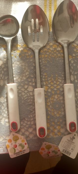 Łyżki kuchenne 3 sztuki