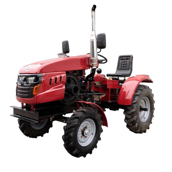 Трактор KENTAVR 200B в комплекті з навісним механізмом і фрезою