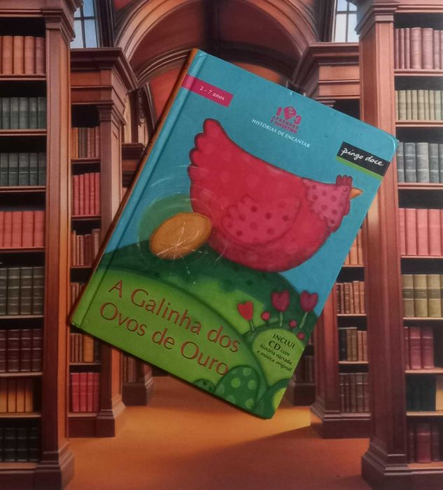 Livro A Galinha dos Ovos de Ouro (Sem cd)