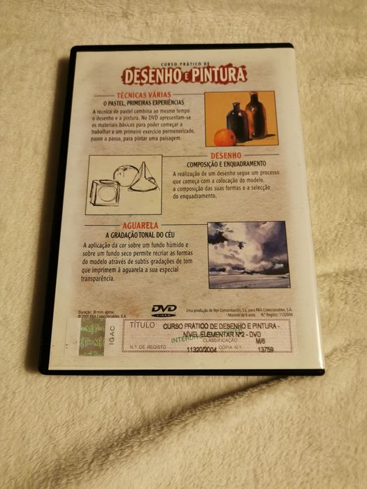 DVD Curso Prático de Desenho e Pintura