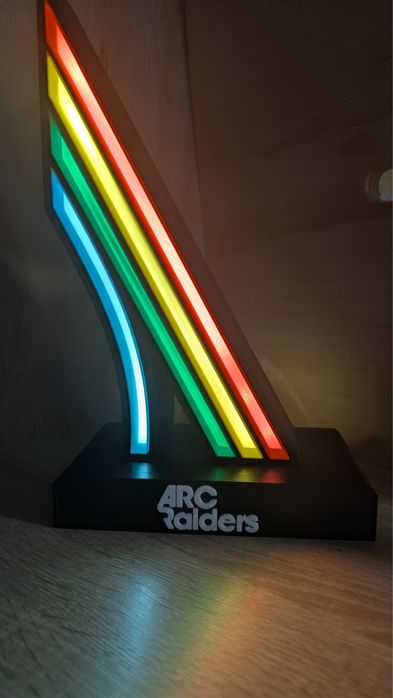 ‼️Знижка ARC Raiders Lightbox з персоналізацією | Світловий бокс з вашим нікнеймом Нічник Світильник