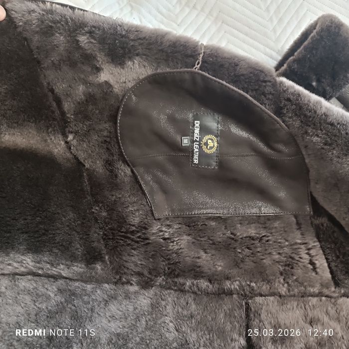 Фінальний розпродаж!Натуральна дублянка DENGIZ LEATHER Турція!