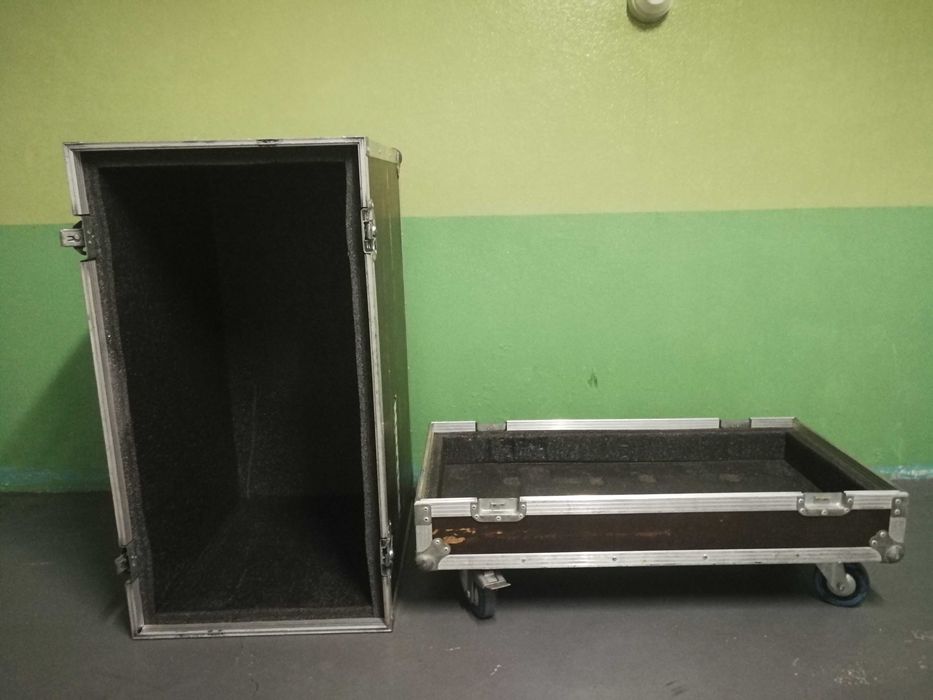 Coluna + cabeça Hartke + Case rígida