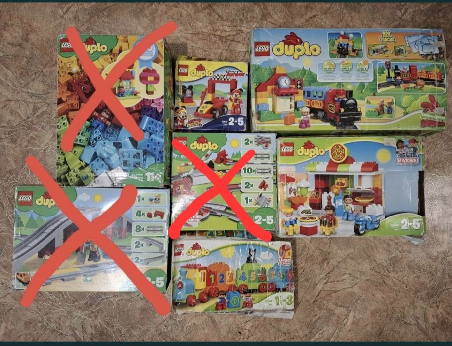 Lego duplo набори в наявністі