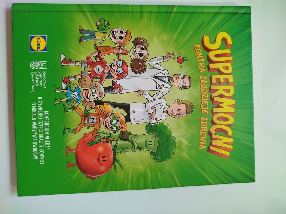 Książka z Lidla- Supermocni